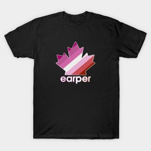 Lesbian Earper Pride Maple Leaf - Wynonna Earp T-Shirt